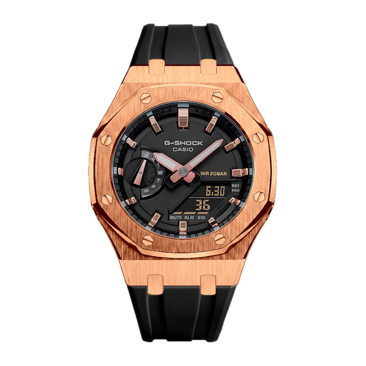 Black & RoseGold G-Shock Mod (42mm)