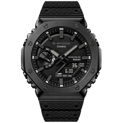 [Exclusive] Premium Black Steel Solar G-Shock Mod