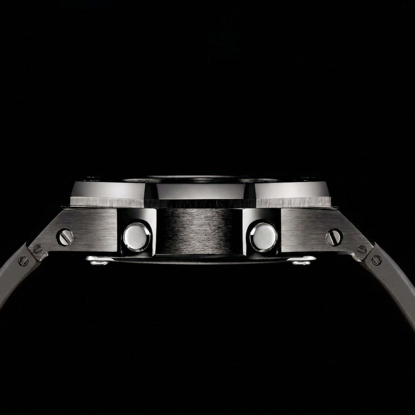 Premium Black & Silver Steel G-Shock Mod