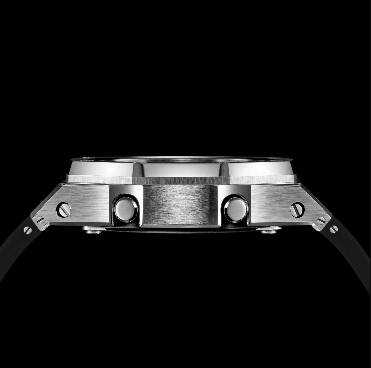 G-TUNE Black & Silver G-Shock Mod Black & Silver G-Shock Mod