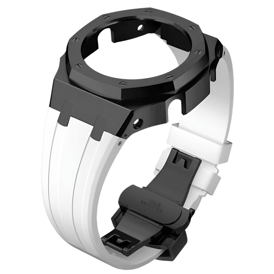 G-TUNE Black & White Bands for Watch Bands for Watch