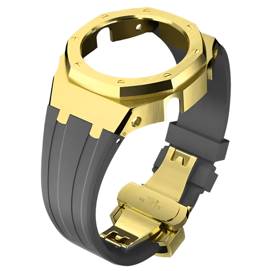 G-TUNE Gold & Grey Bands for Watch Bands for Watch