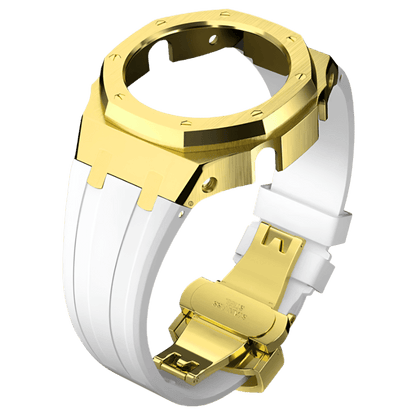 G-TUNE Gold & White Bands for Watch Bands for Watch
