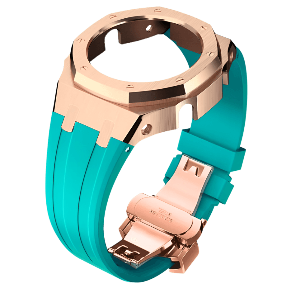 G-TUNE RoseGold & Blue3 Bands for Watch Bands for Watch