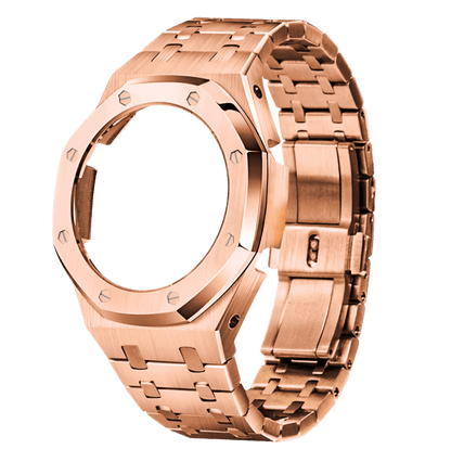 G-TUNE Steel Rose Gold Bands for Watch Bands for Watch