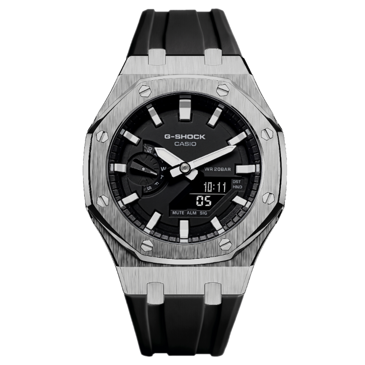 Black & White G-Shock Mod