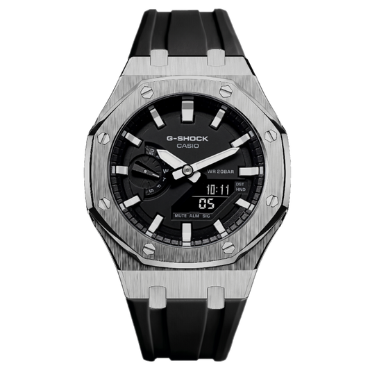 Black & White G-Shock Mod