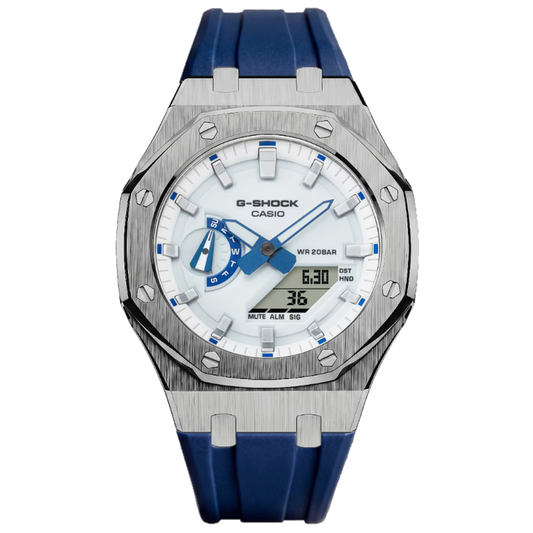 Blue & White G-Shock Mod