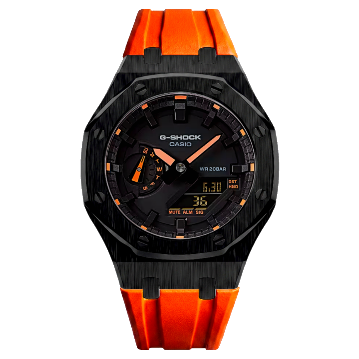 Orange & Black G-Shock Mod
