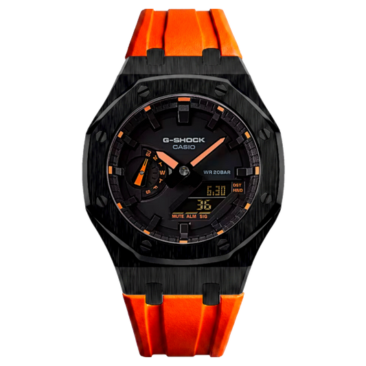 Orange & Black G-Shock Mod