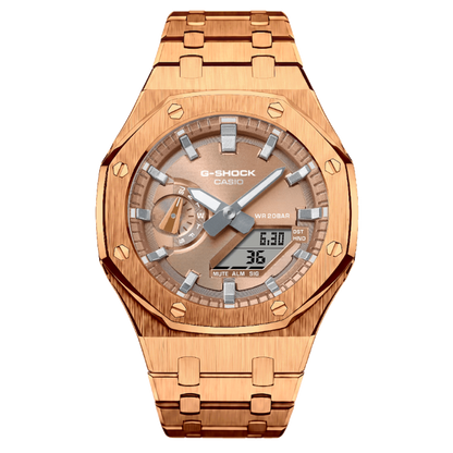 Full RoseGold G-Shock Mod