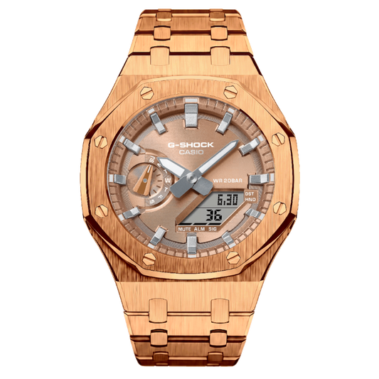 Full RoseGold G-Shock Mod