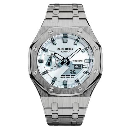 Special Edition Silver & White G-Shock Mod