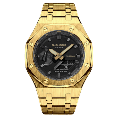 Premium Black & Gold G-Shock Mod