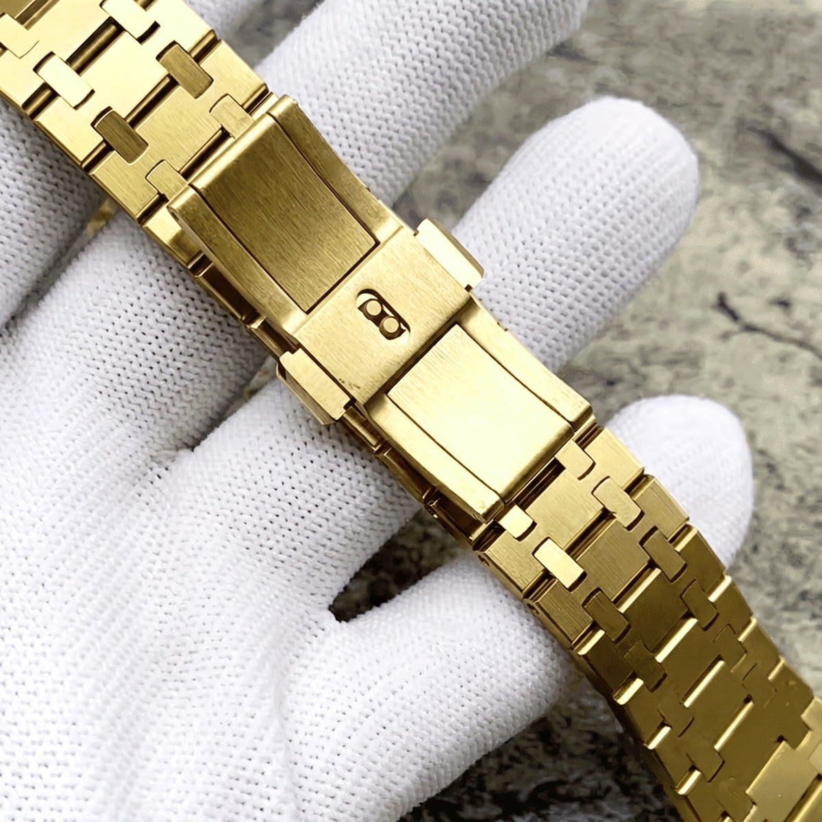 White & Gold G-Shock Mod
